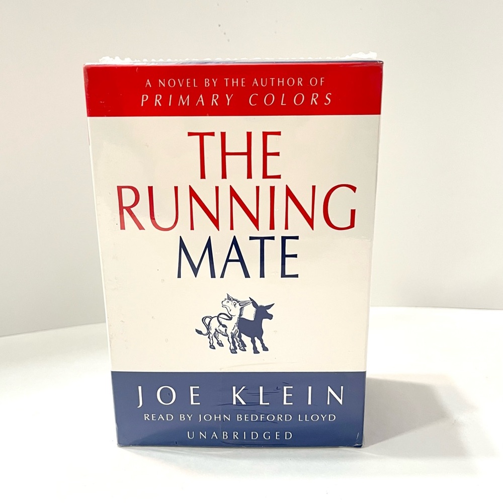 The Running Mate by Joe Klein. 2000, Book on Audio Cassette.